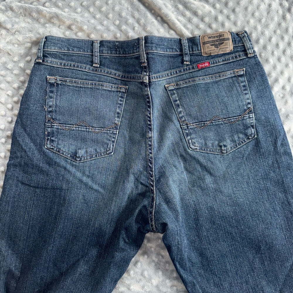 Wrangler Men's Relaxed Fit Denim Jeans